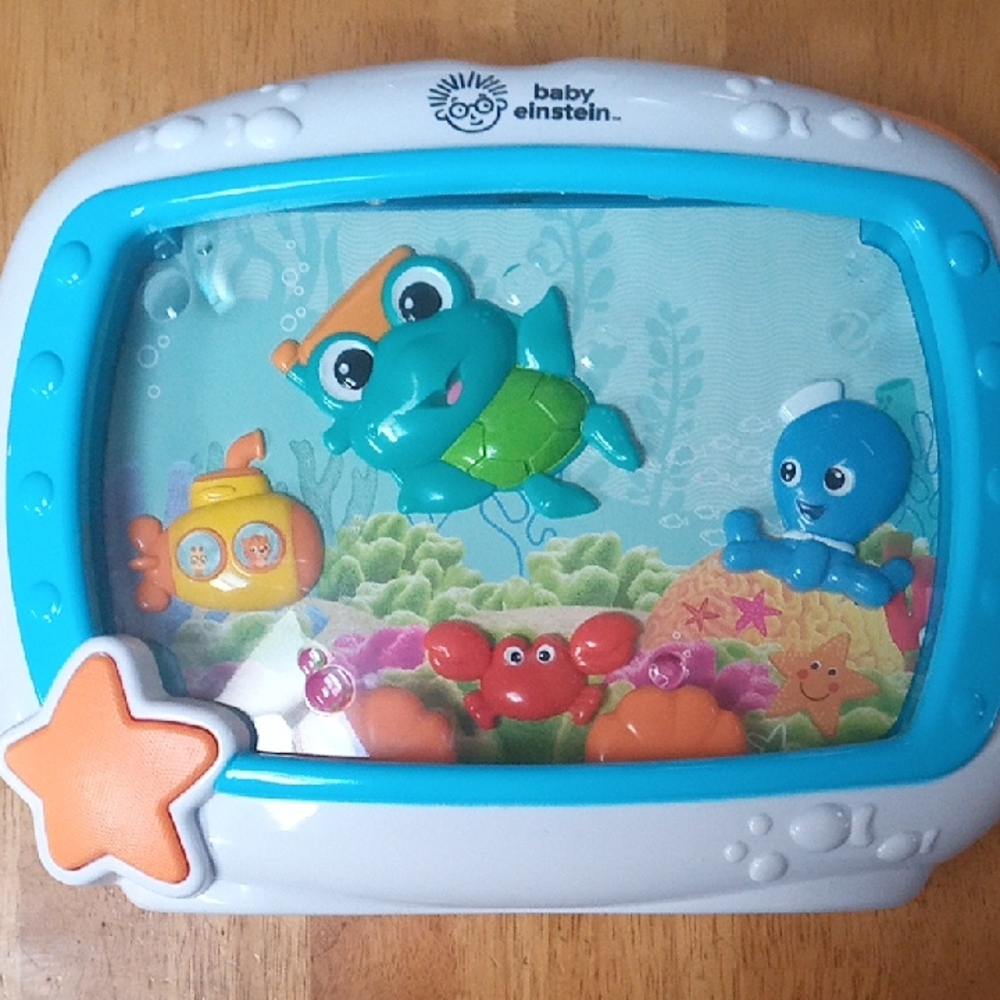 Baby Einstein Ocean Explorer Toy - Blue, Orange, and White